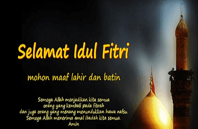 Puisi Pendek Idul Fitri - Puisi Tentang