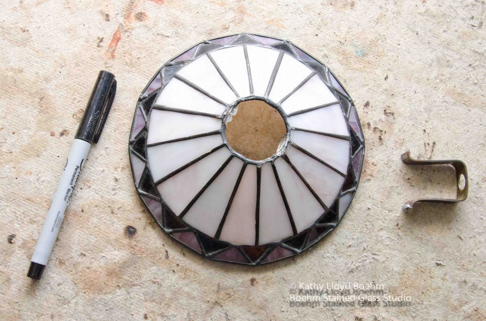 Boehm Stained Glass Blog Small Pendant Lamp Repair