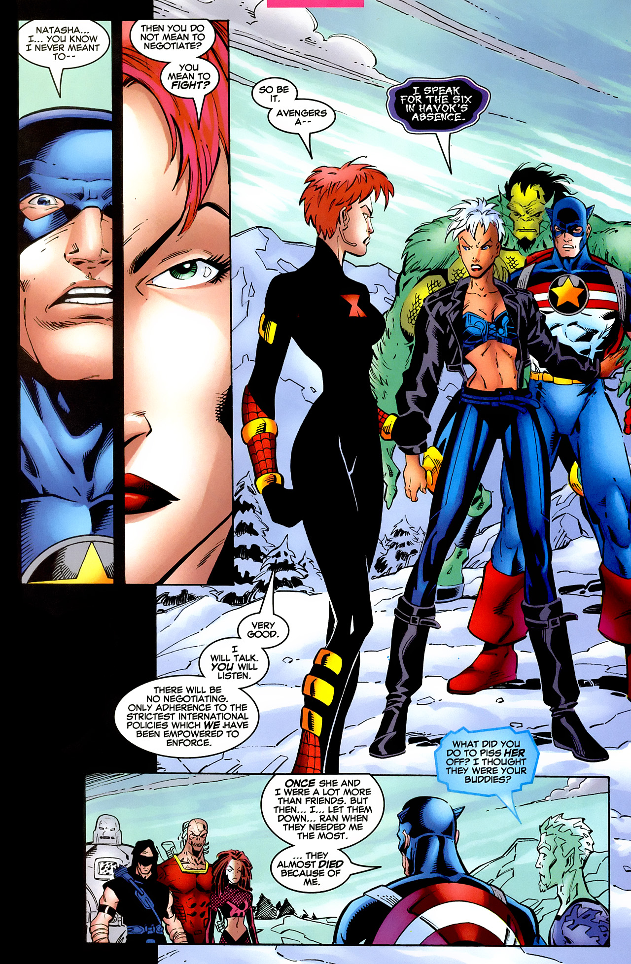 Read online Mutant X comic -  Issue #30 - 11