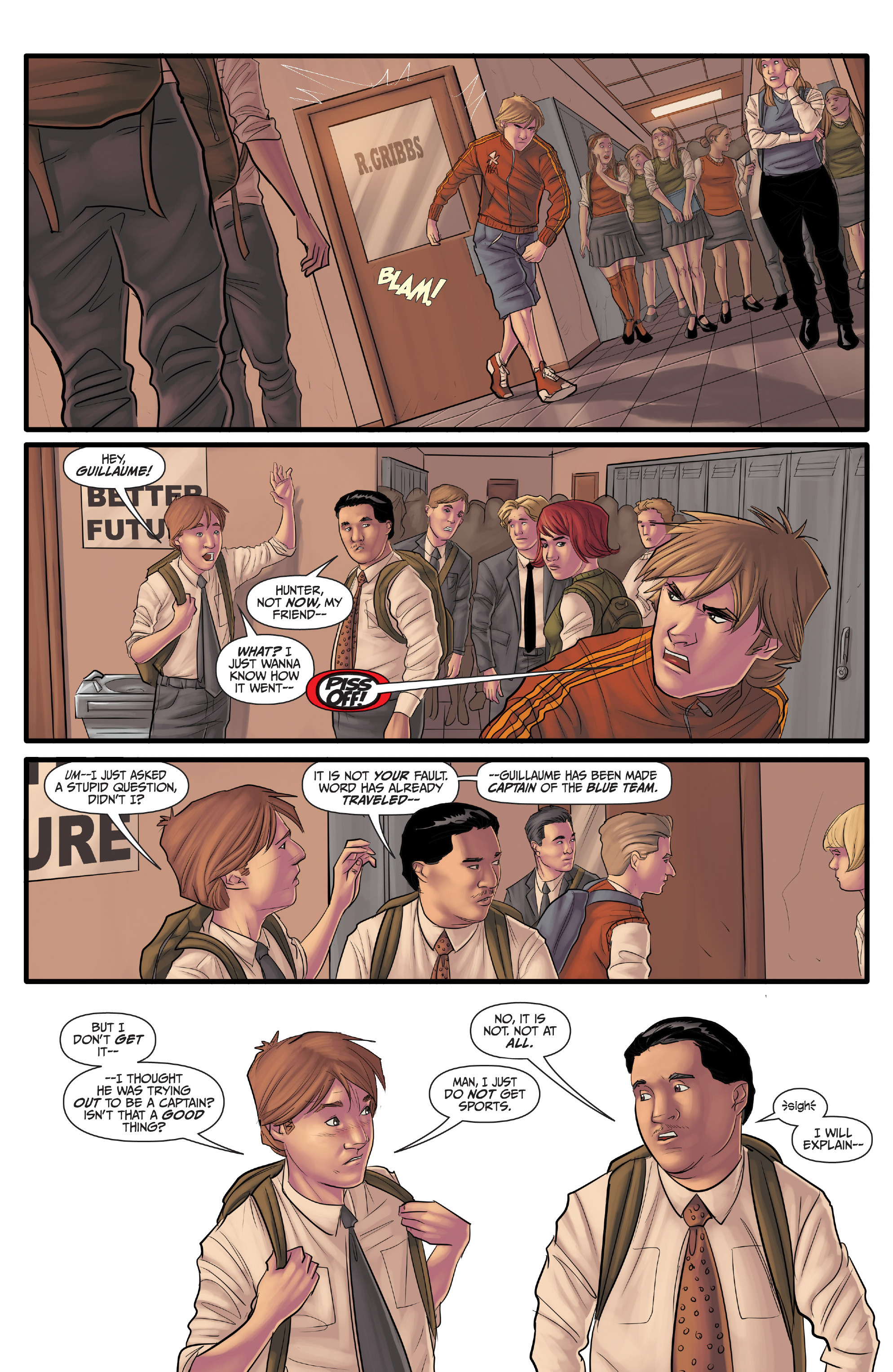 Read online Morning Glories comic -  Issue #41 - 10