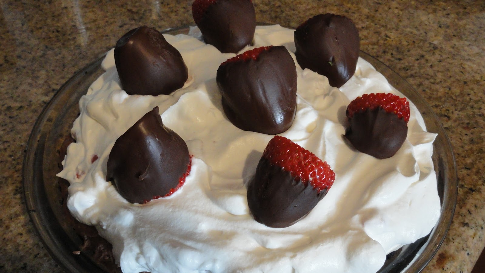 The OnCall Cook ChocolateDipped Strawberry French Silk Pie