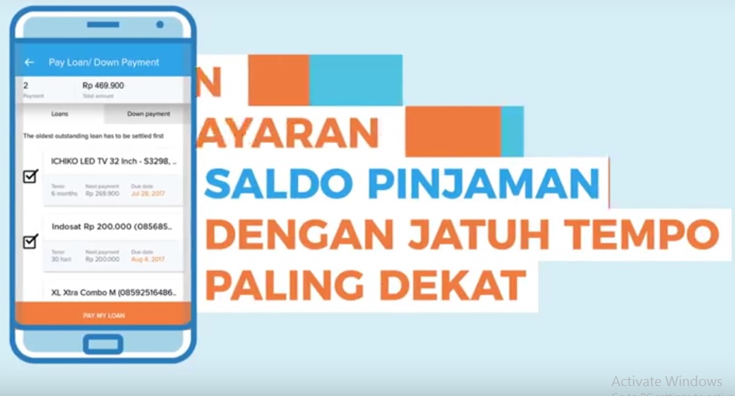 Cara Bayar tagihan Kredivo di Indomaret, Atm Mandiri dan