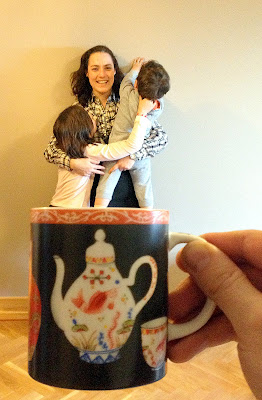No sin mis hijos in a mug