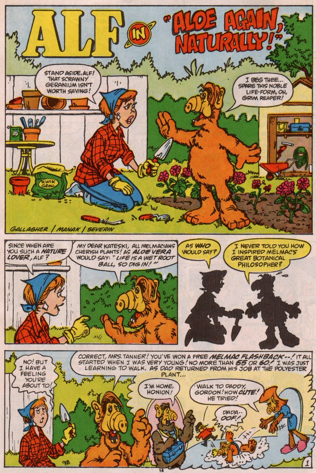 Read online ALF comic -  Issue #7 - 11