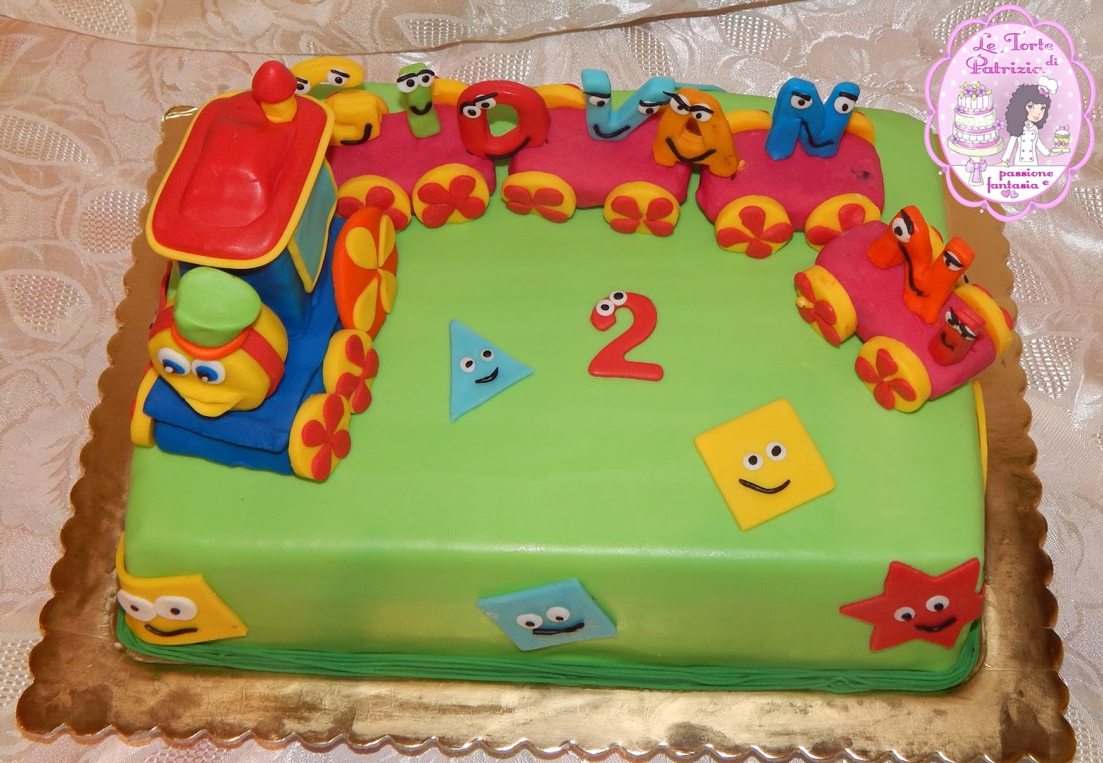 Le Torte Di Patrizia Passione E Fantasia Trenino Bob