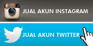 Jual Akun Instagram dan Twitter