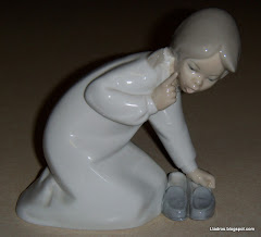 Lladro Girl With Slippers #4523