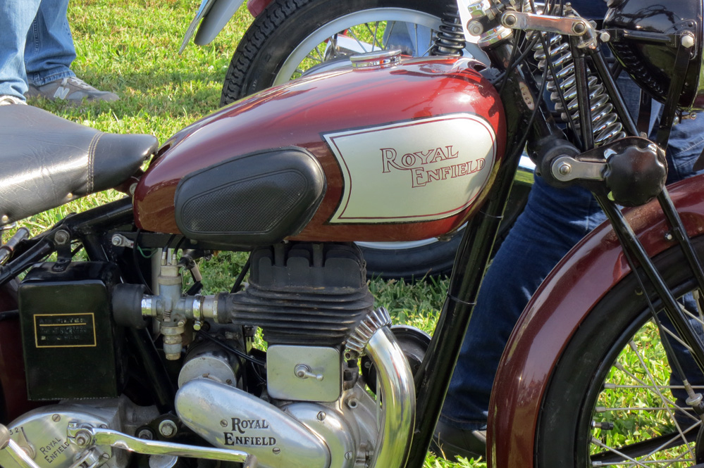 Royal Enfield Model DC motorcycle is rarer than I knew