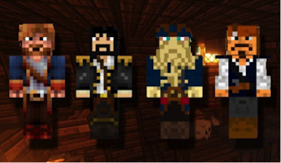 Pirates of the Caribbean Sea in Minecraft Pirates of the Caribbean Sea in Minecraft