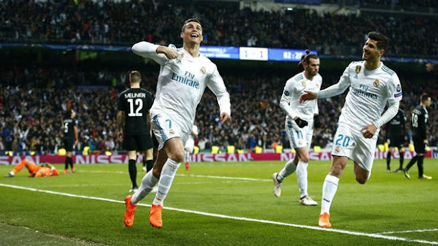 Ronaldo kỉ lục 100 bàn cúp C1, Real bị tố trọng tài tiếp tay hạ PSG 1 Ronaldo kỉ lục 100 bàn cúp C1, Real bị tố trọng tài tiếp tay hạ PSG 1