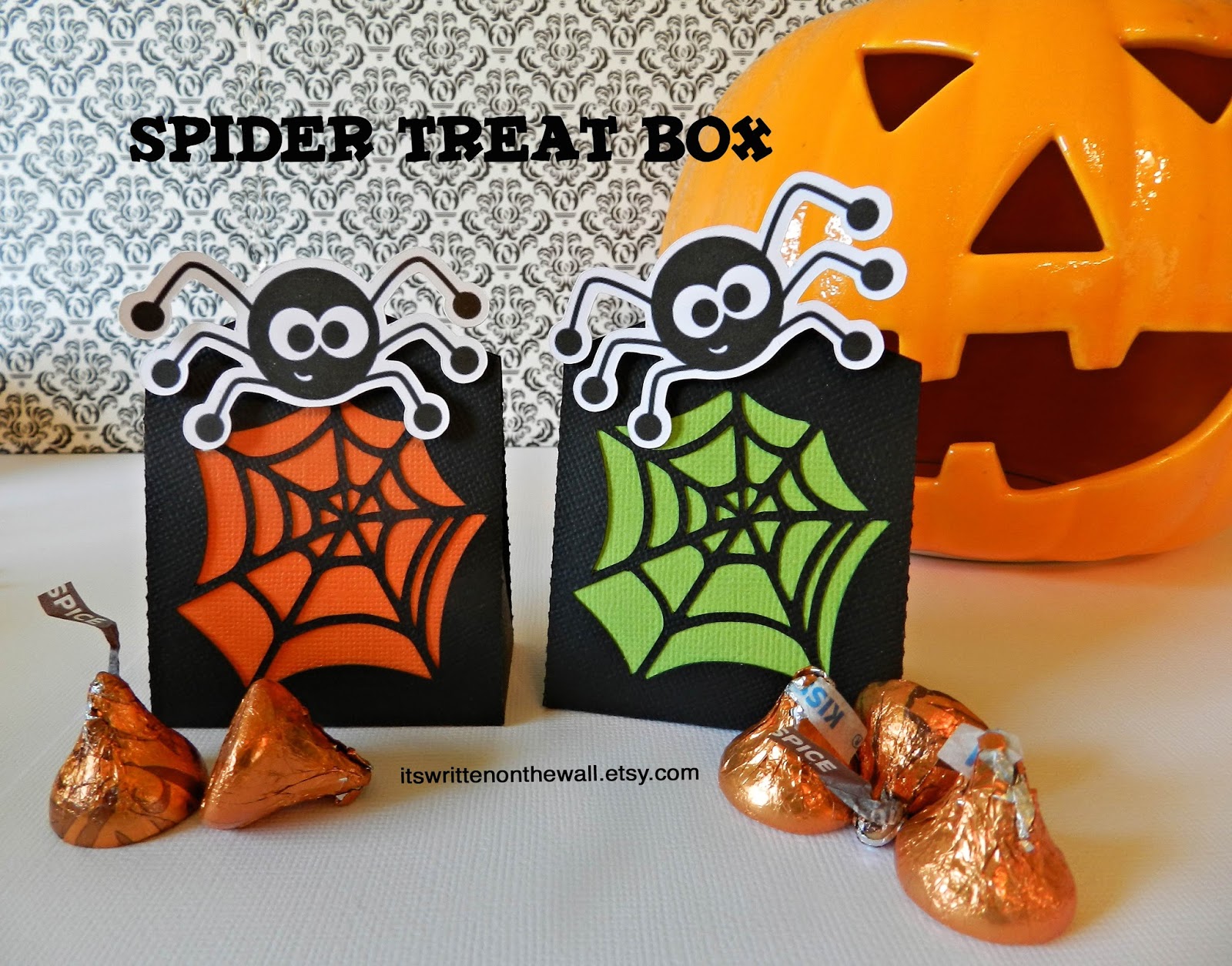 It's Written on the Wall Lots of Halloween Treat Boxes for Party