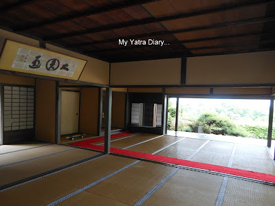 The drawing room of the Jikoin Zen Temple, Nara - Japan