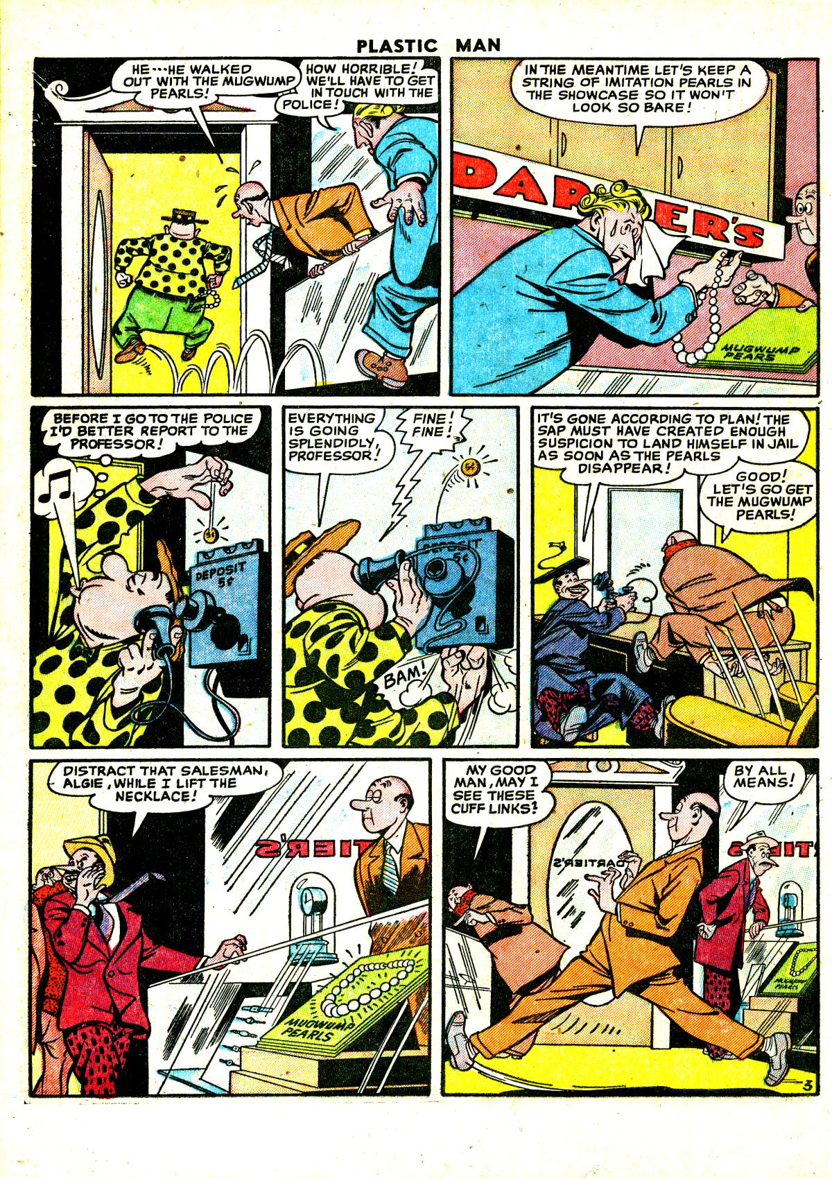 Read online Plastic Man (1943) comic -  Issue #43 - 18