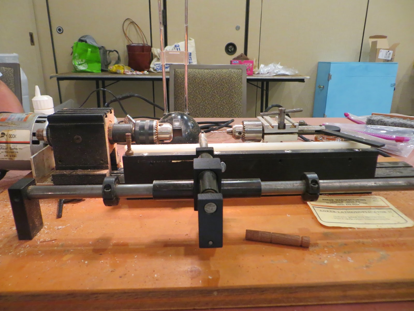 THE PERIPATETIC MINIATURIST Lathe Duplicator class with Tom Walden