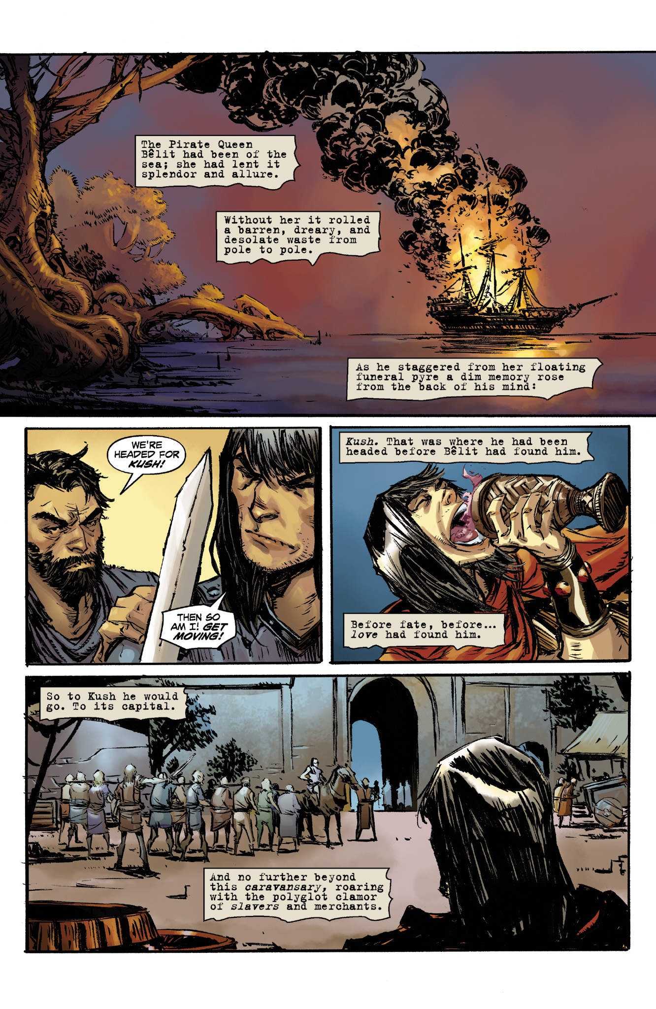 Read online Conan the Avenger comic -  Issue #1 - 6