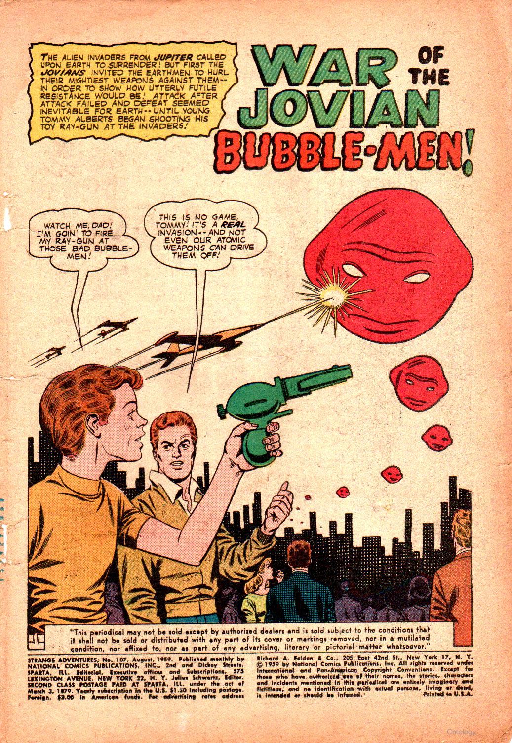 Read online Strange Adventures (1950) comic -  Issue #107 - 3