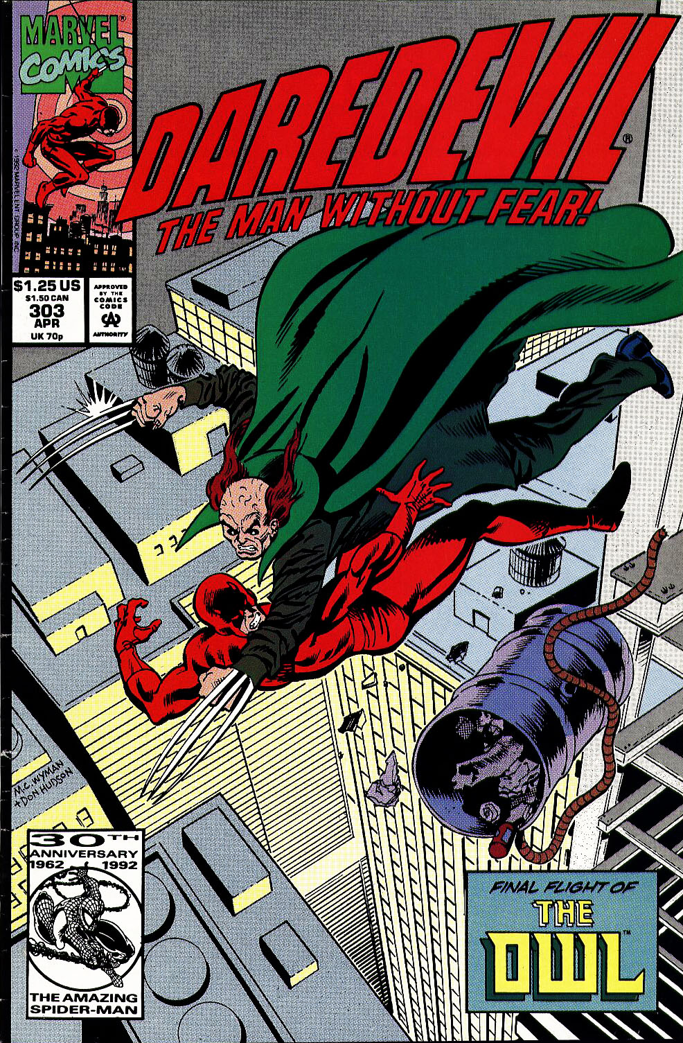 Read online Daredevil (1964) comic -  Issue #303 - 1