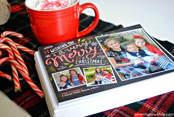 Choosing a Christmas Card Design with #ShutterflyHoliday, from Serenity Now
