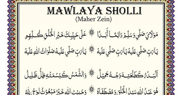 Lirik Mawlaya Sholli | Download MP3