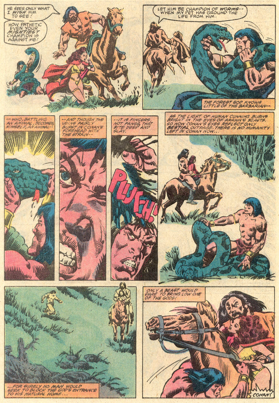 Read online Conan the Barbarian (1970) comic -  Issue #135 - 21