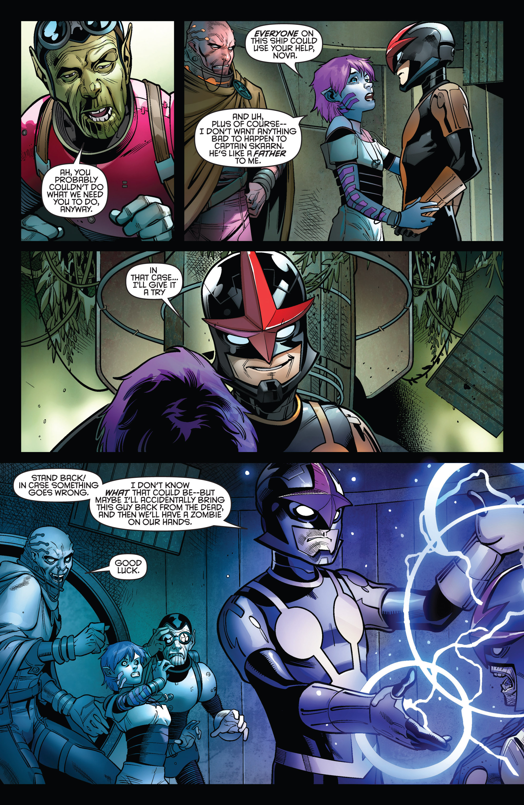 Read online Nova (2013) comic -  Issue #12 - 17