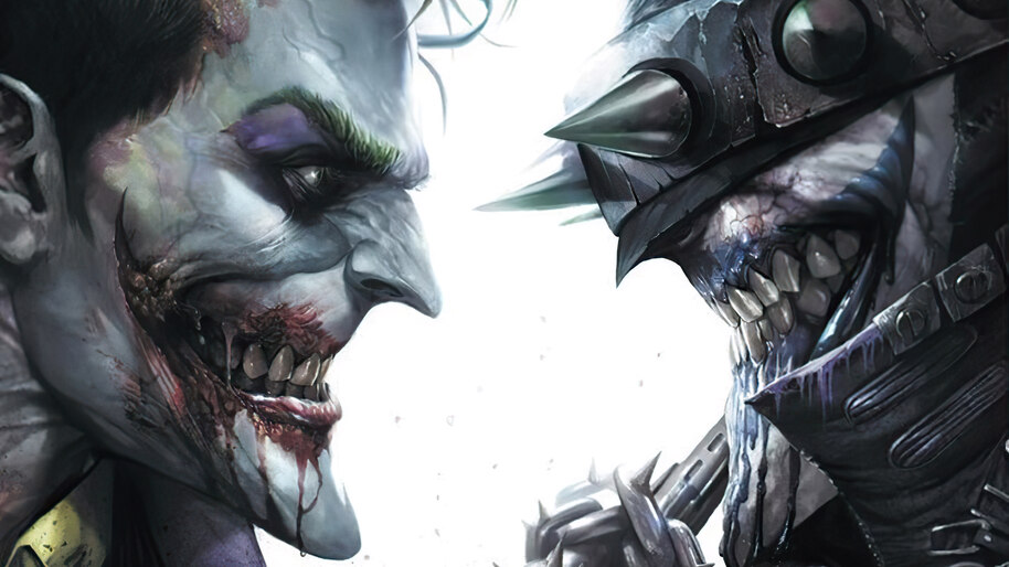 Joker and The Batman Who Laughs, DC, Supervillains, 4K, 6.1219