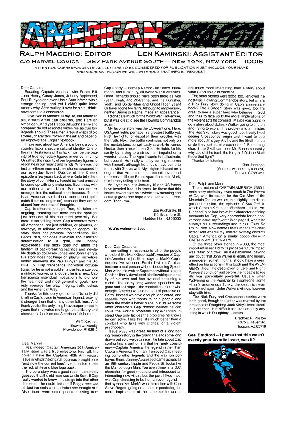 Read online Captain America (1968) comic -  Issue #395 - 24
