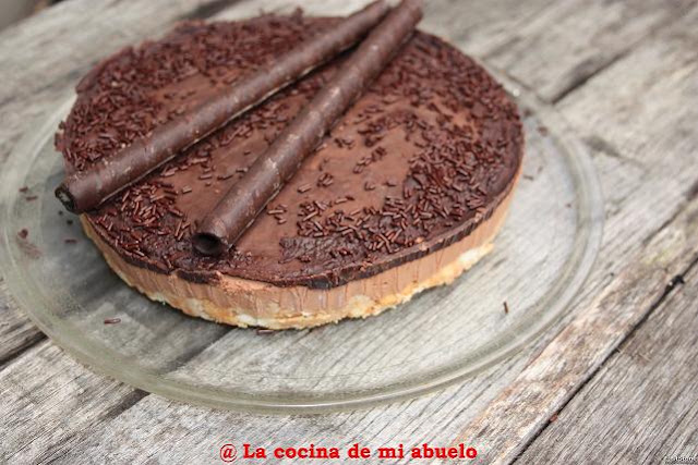  Tarta mousse de chocolate a la naranja 