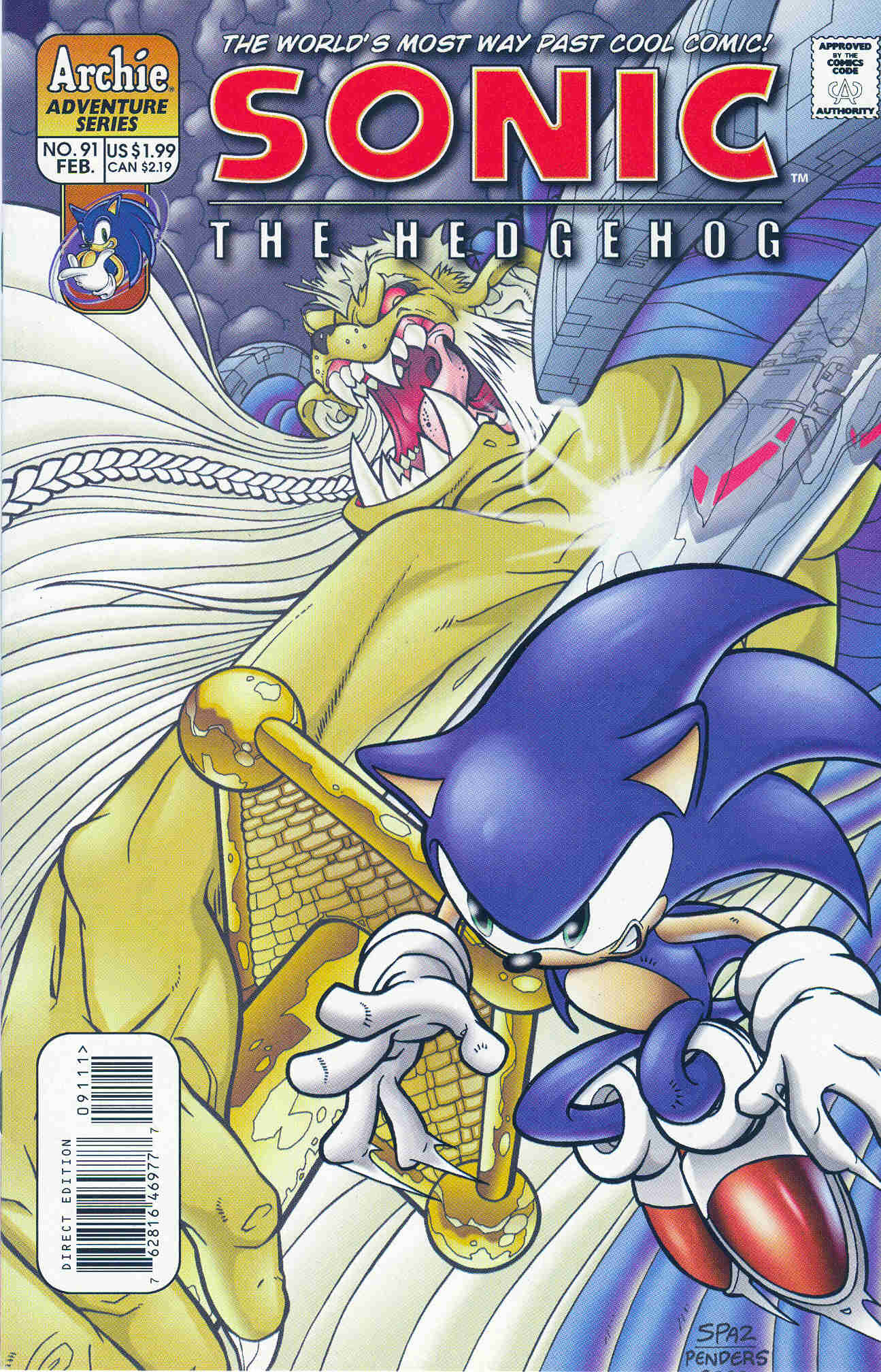 Sonic The Hedgehog (1993) 91 Page 1