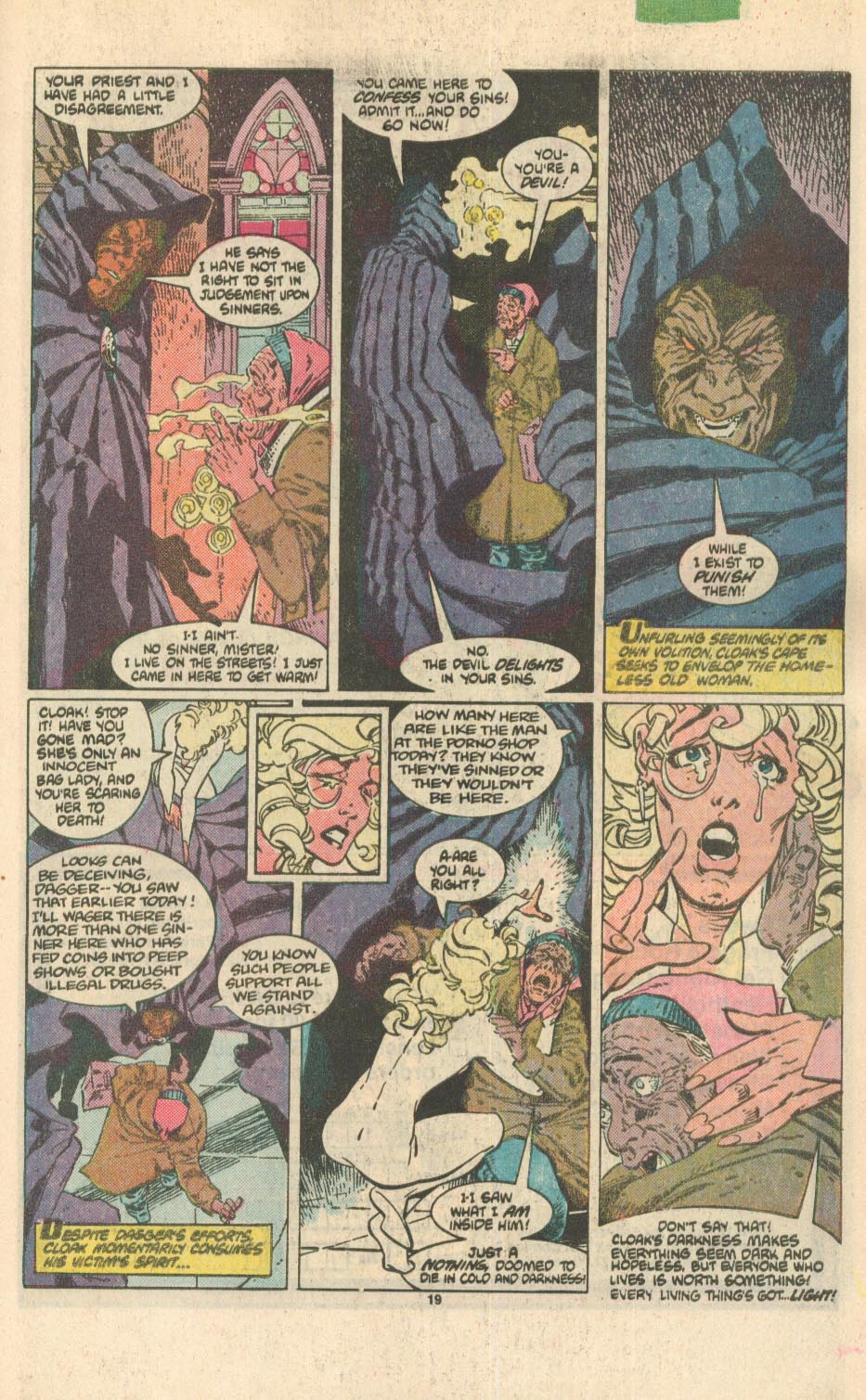 Read online Cloak and Dagger (1985) comic -  Issue #1 - 20