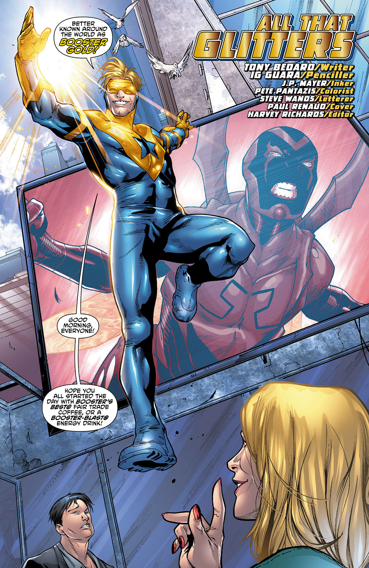 Read online Blue Beetle (2011) comic -  Issue #11 - 3