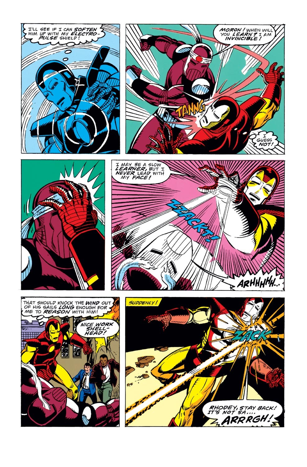 Read online Iron Man (1968) comic -  Issue #257 - 17