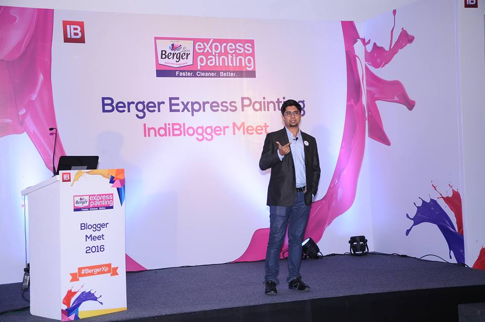 Madhumita's BlogRoom Create Magic with Berger Express Painting