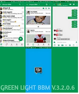 Kumpulan BBM MOD Green light 3.2.0.6