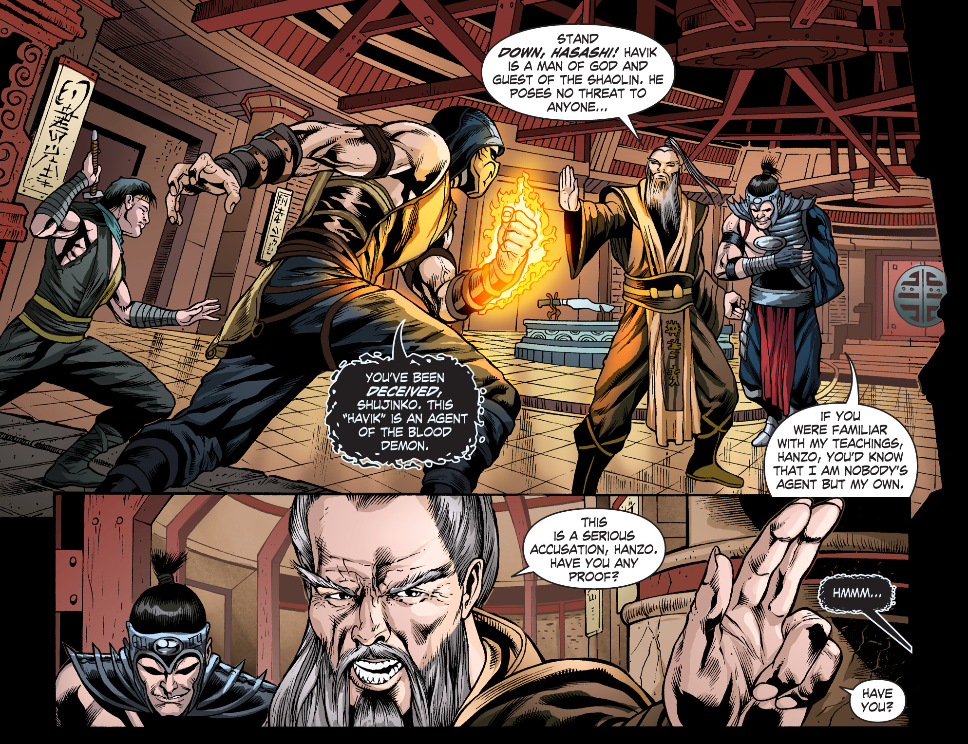 Read online Mortal Kombat X [I] comic -  Issue #22 - 4