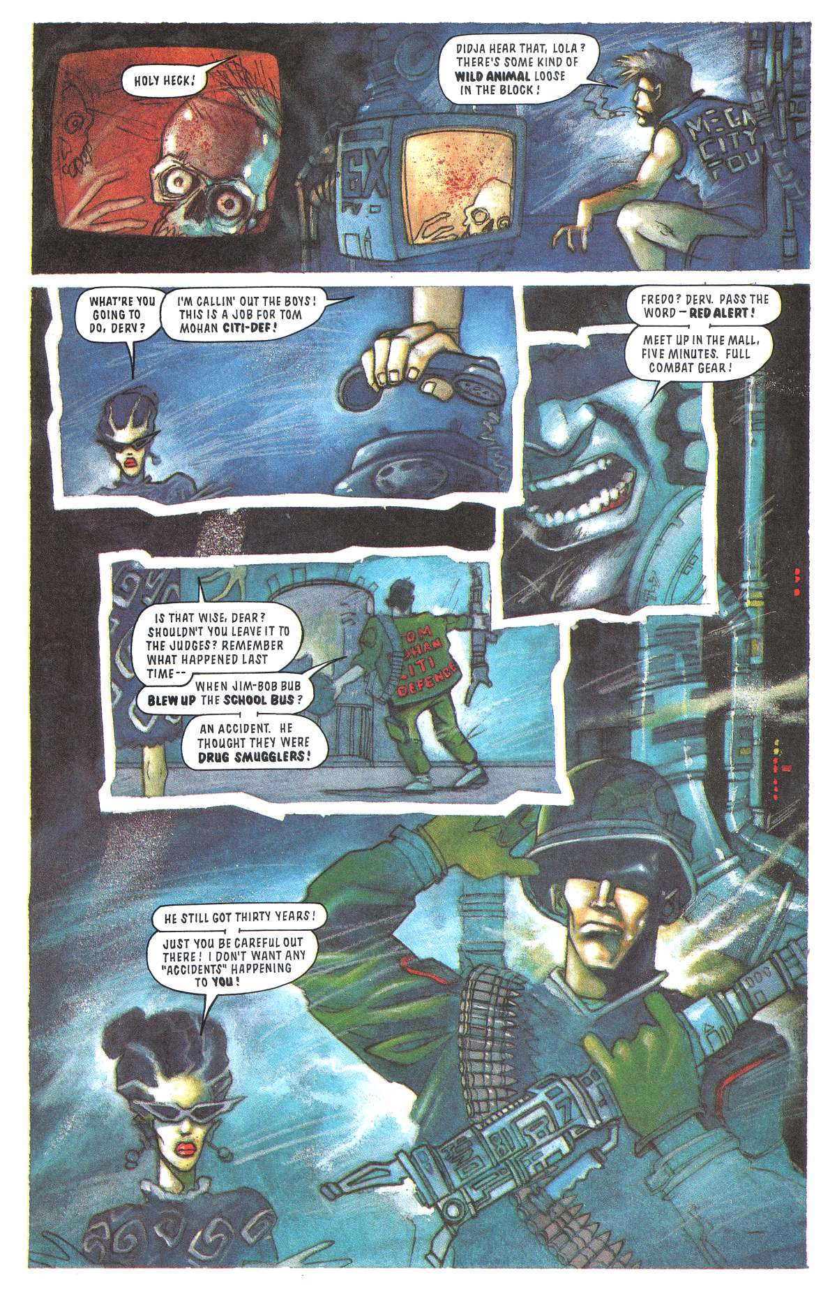 Read online Judge Dredd: The Complete Case Files comic -  Issue # TPB 16 (Part 1) - 126