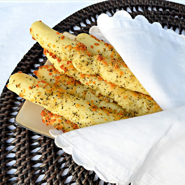 Easy Cheesy Garlic And Herb Breadsticks Serena Bakes Simply From Scratch
