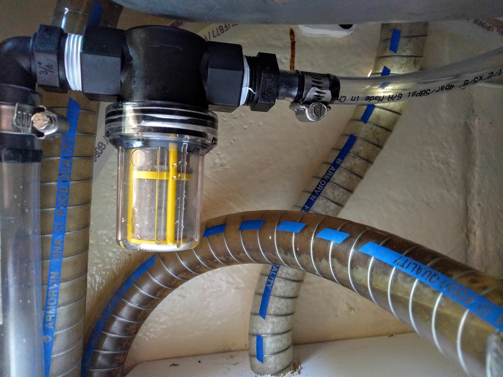 Tech Installing a seawater pump