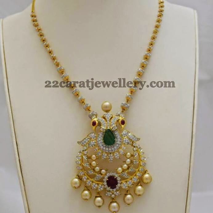 Fancy Diamond Set by Totaram Jewellers