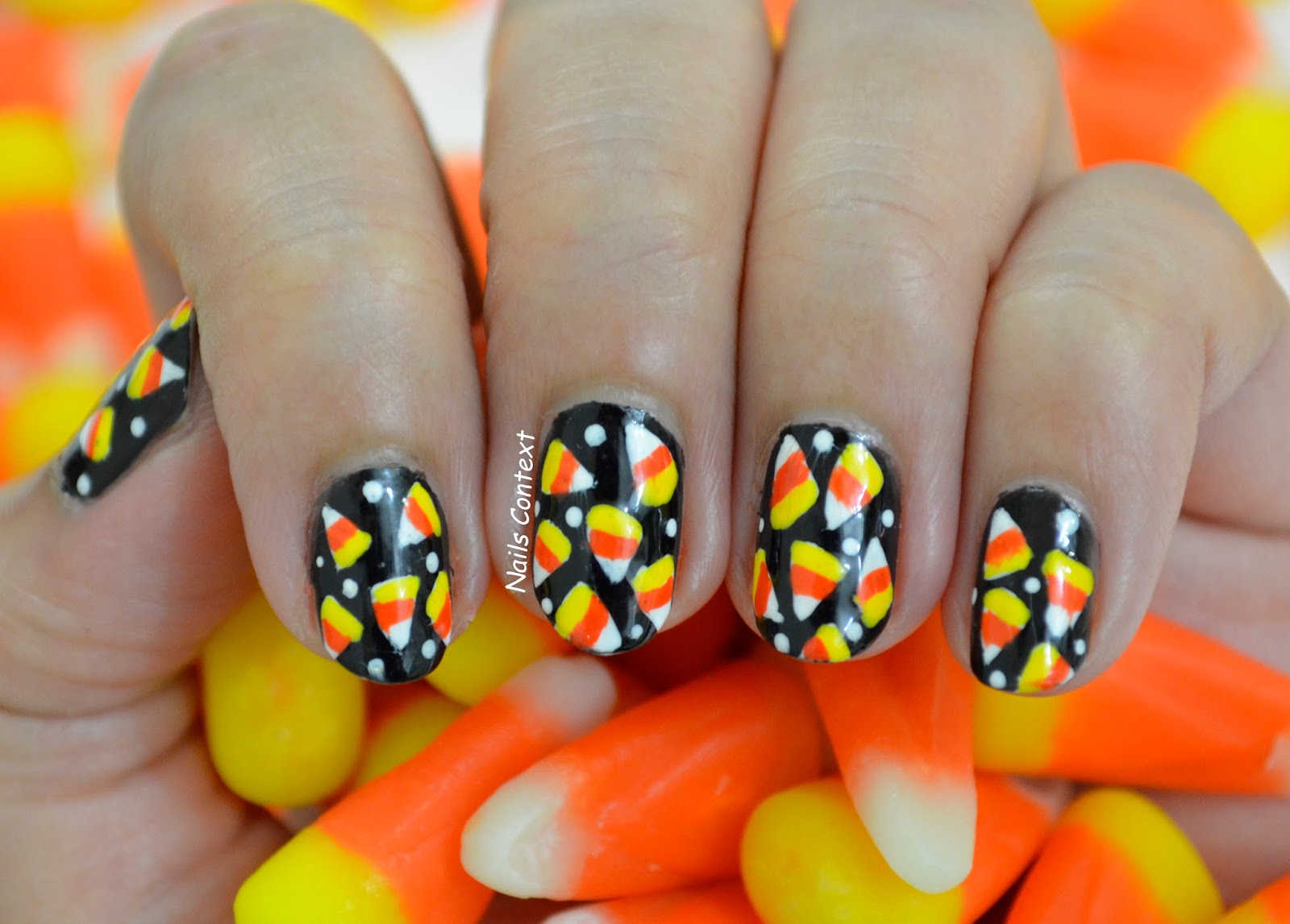 Nails Context: Candy Corn