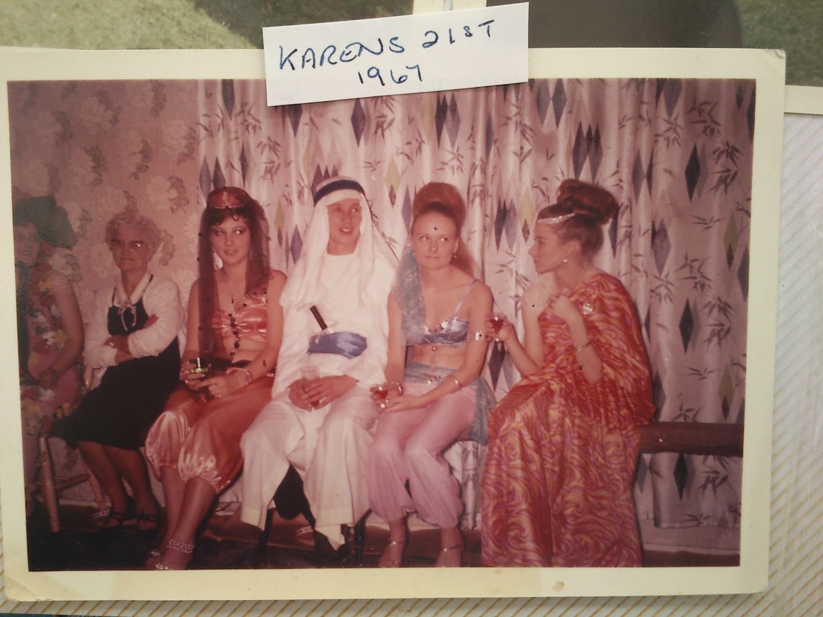 Taylor Family Tree + 1967 assorted photos