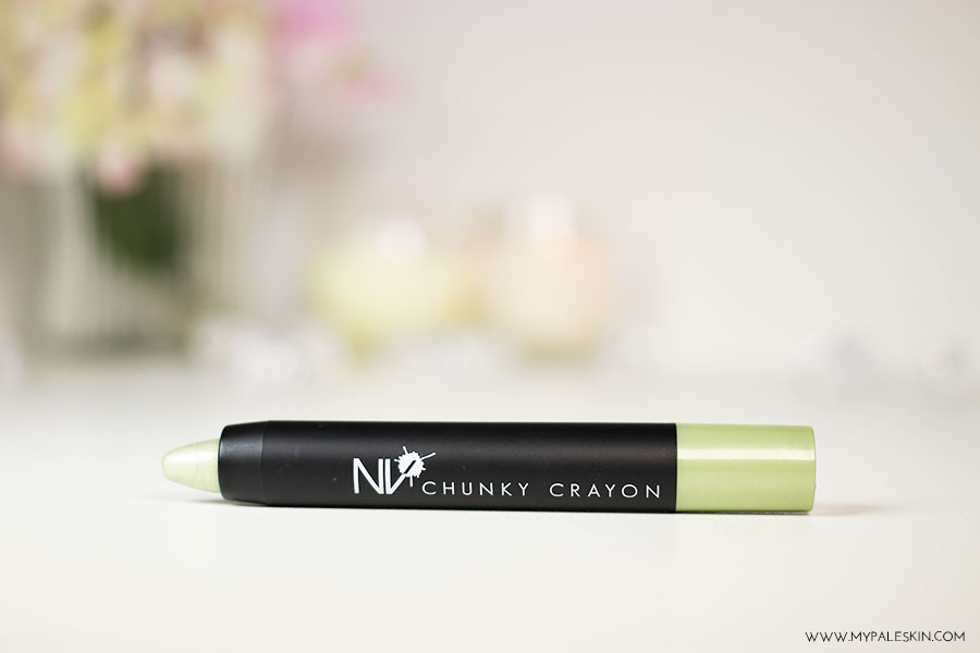 NV Colour, Chunky Crayon, Eyeshadow, Review, Swatch, My Pale Skin, Em Ford