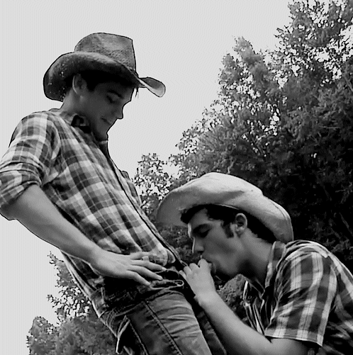 Kissing Cowboys