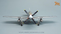 P-51 D-15 Mustang ICM 1/48 - plastic scale model build review