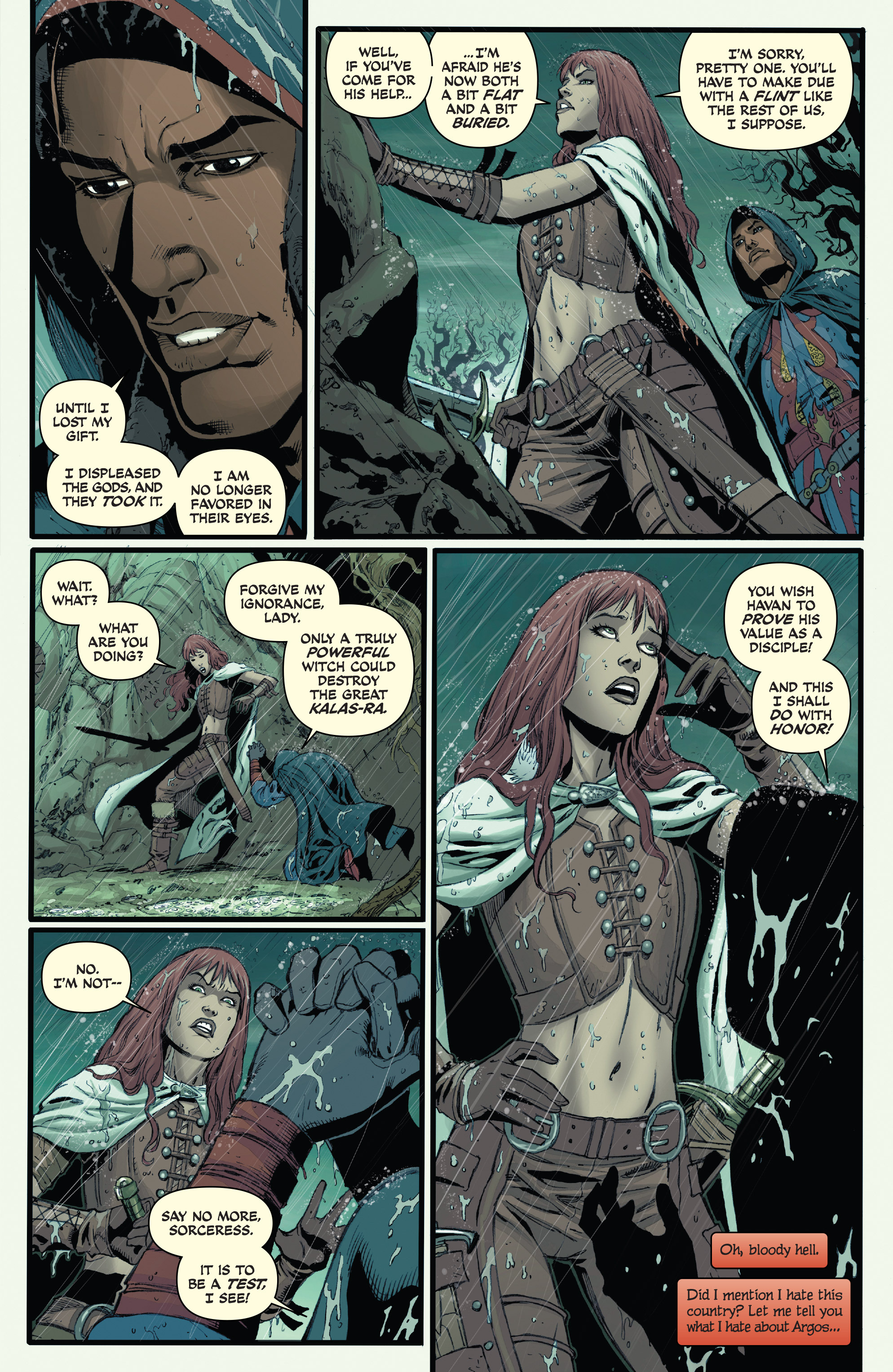Read online Red Sonja (2013) comic -  Issue #13 - 14