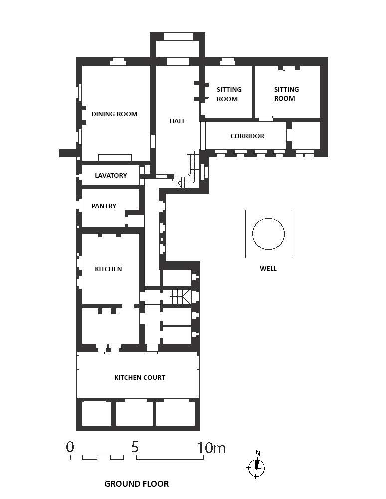 The Red House Plans and Elevations