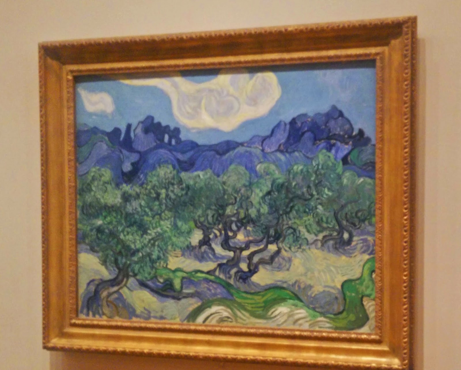 zhang,xinxu: ”Landscape Trees“ by Vincent Van Gogh's