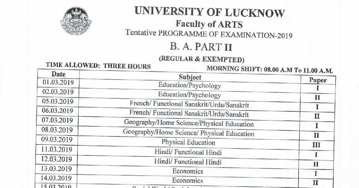Lucknow University Results,University Of Lucknow,lkouniv.ac.in,B.ed Result 2022 UG Annual