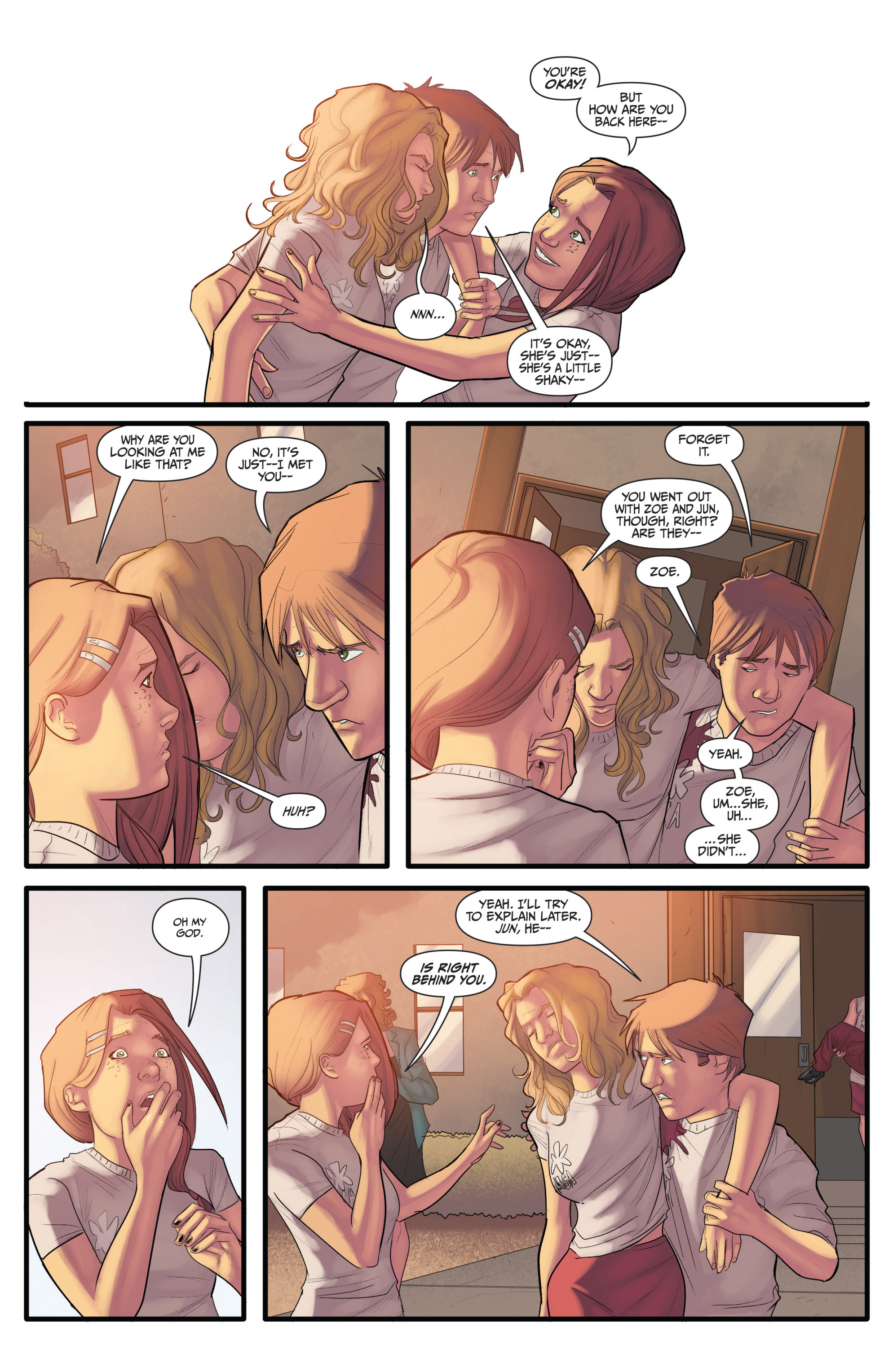 Read online Morning Glories comic -  Issue # _TPB 5 - 125
