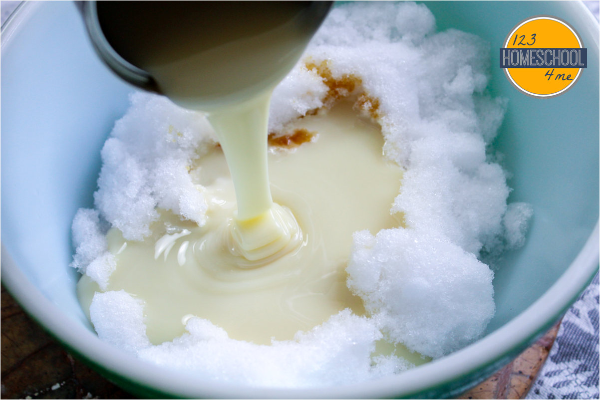 EASY Snow Ice Cream Recipe